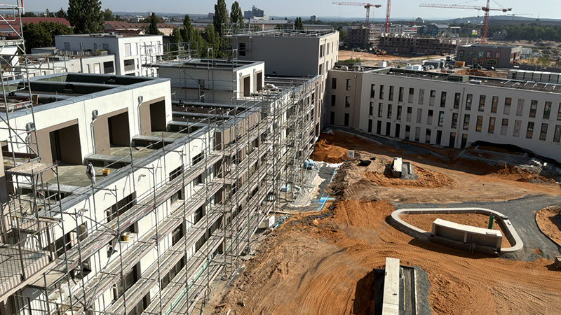 Der Bau von Urban Light in Nürnberg-Lichtenreuth schreitet voran. Erfahren Sie mehr über den aktuellen Baustand und die geplante Fertigstellung.